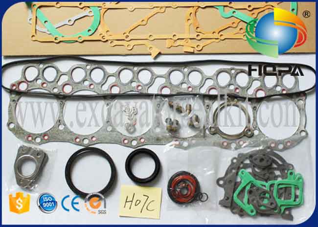 Kit de reconstruction de révision de H07C H07CT pour le moteur Hitachi EX220-5 EX270-5 EX230-5 de Hino